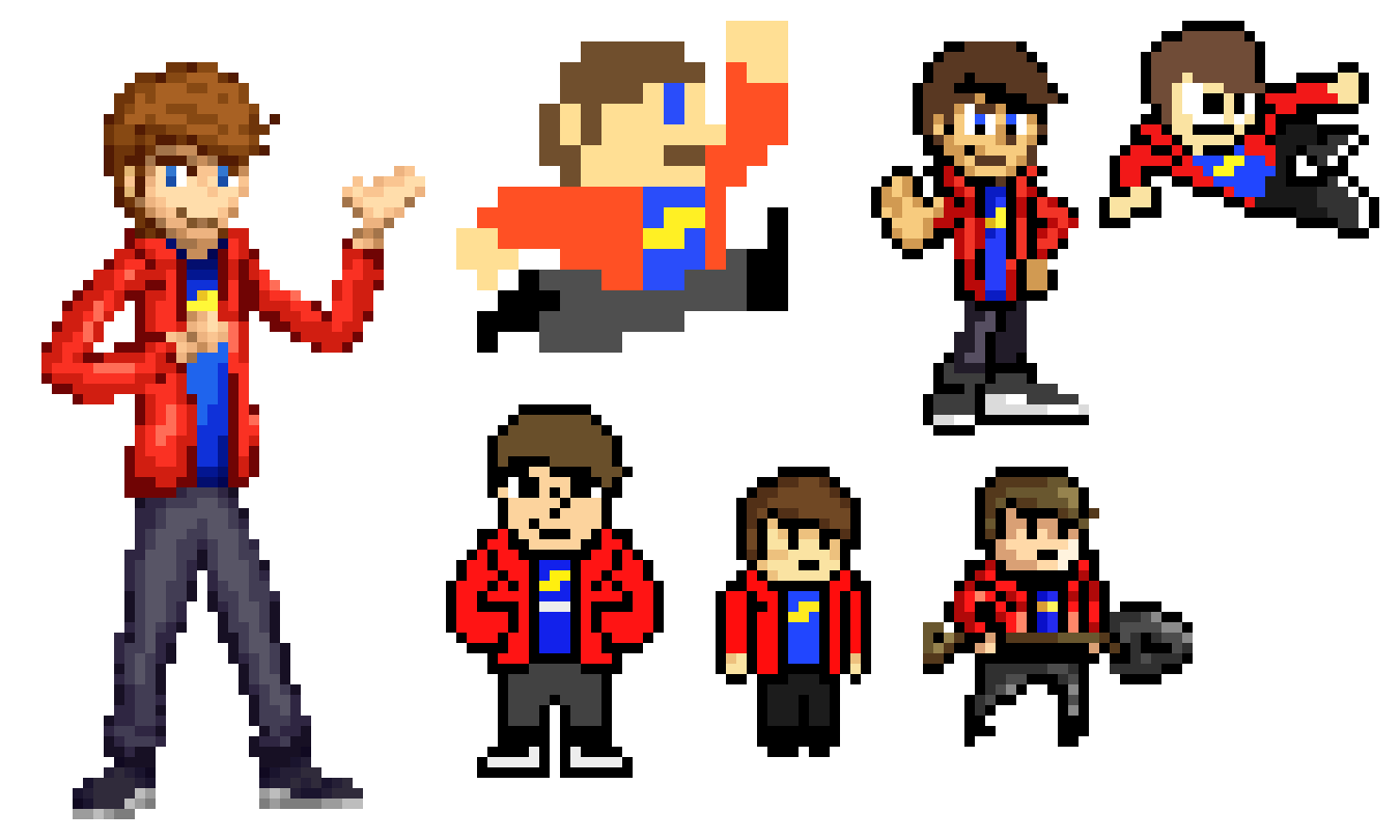 [8de716] me in video game styles, but unfinished - extra info in desc - APL