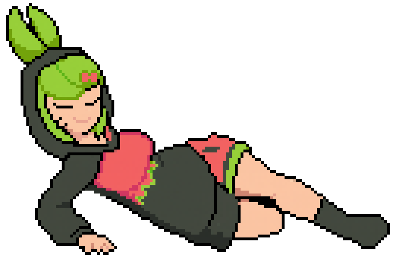 [2a2737] MelonySleepPixelart