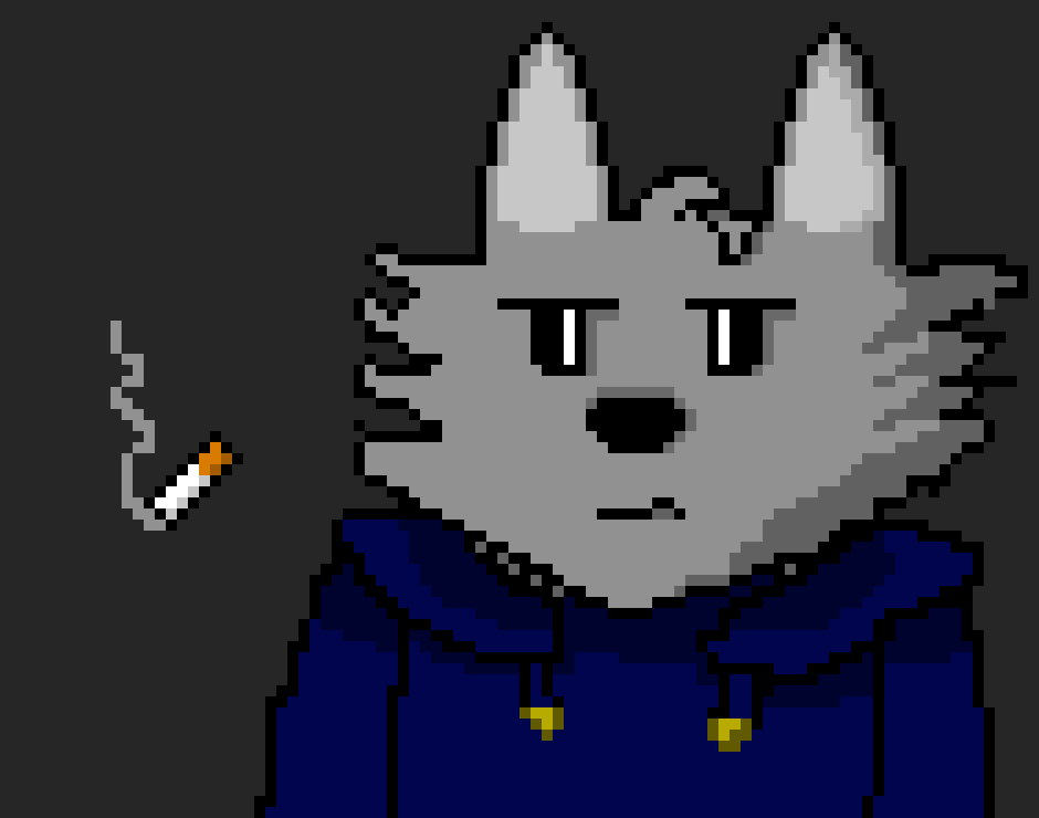 [0b51d0] -I'd walk to a park, sitting next to a pond with a bridge.- [Kemuri]