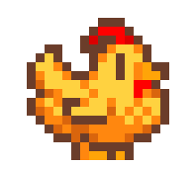[8104f5] Stardew Valley Golden Chicken