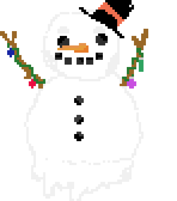 [bedf62] christmas snowman