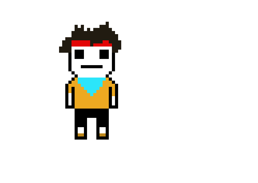 [9664c4] Danganronpa pixel sprite base 5