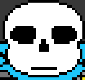 [a53442] *blue stares at killer sans*