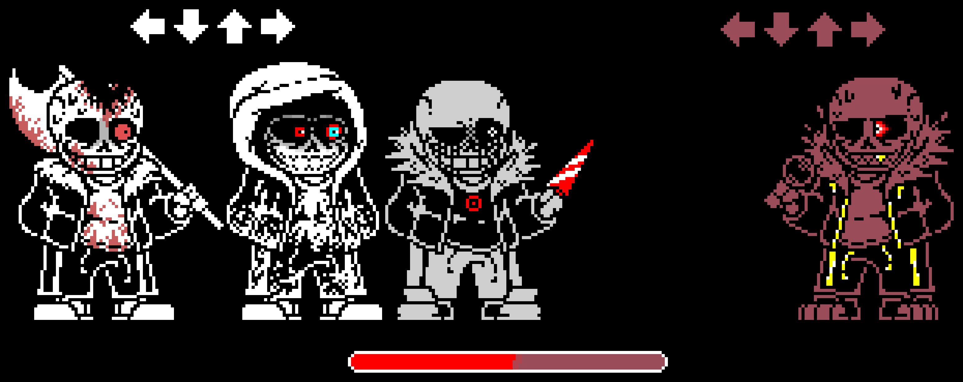 [583245] "FNF!Murder Time Trio v.s FNF!Fell!Sans
