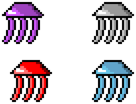 [9664c4] Jellyfish-Four Friends