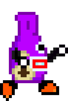 [9664c4] Super Mario World Nabbit Jumping