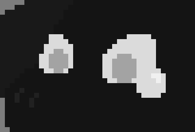 [a34ade] [They turn around to see the blob] "..didnt you see how your kind cant take over my body..? why are you following me?"