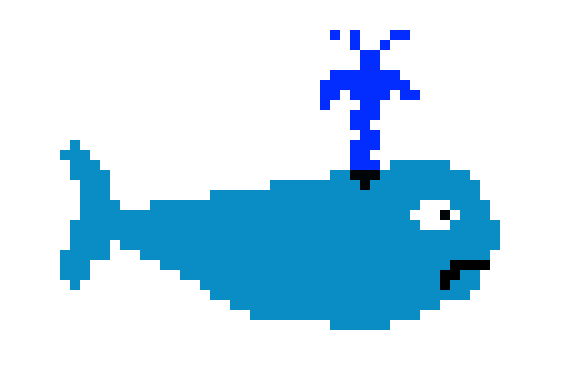 [9664c4] depressed whale