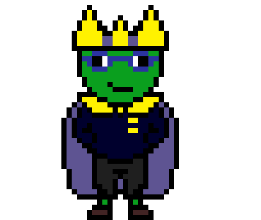 [f8aa15] King Squid overworld sprite (better version the other version was trash)
