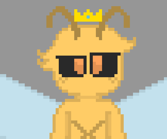 [4fbda4] gives skeld a bottle of honey*this one came from the queen but it;s also a mixture of my honey and the honey of the worker bees...-bobee