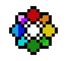[9664c4] Rainbow Flower