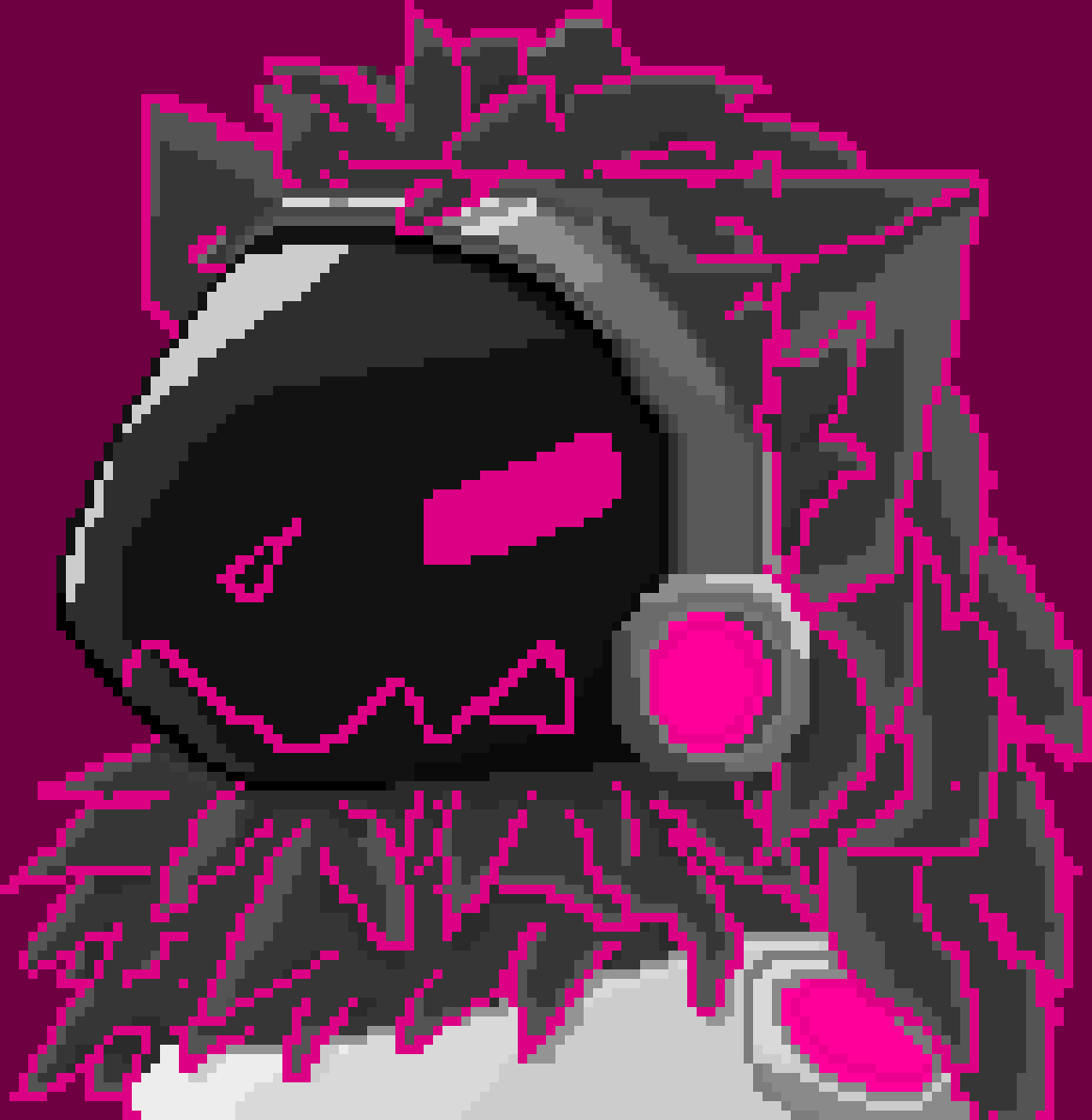 [ace9cc] *Slow clapping* Nice you managed to edit my sprite trying to make me mad, well heres the thing how bout you actually do something productive and leave, because heres the thing no one thinks your funny  - Shadow