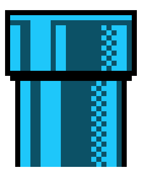 [9664c4] Mario Pipe blue
