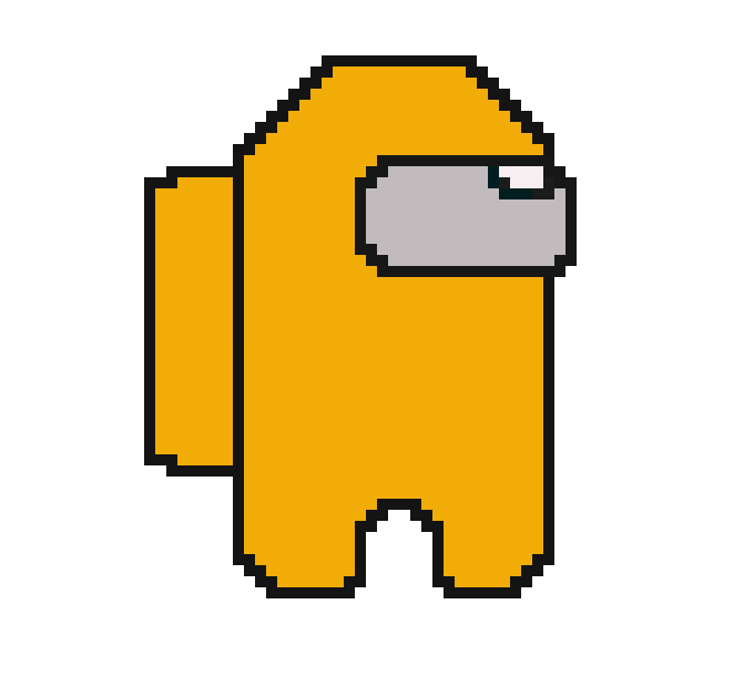 [e087da] Among Us PIXEL Crewmate