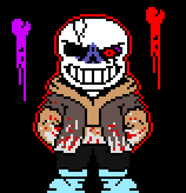 [63ceb7] DustTrust HARD-MODE Sans Phase 2