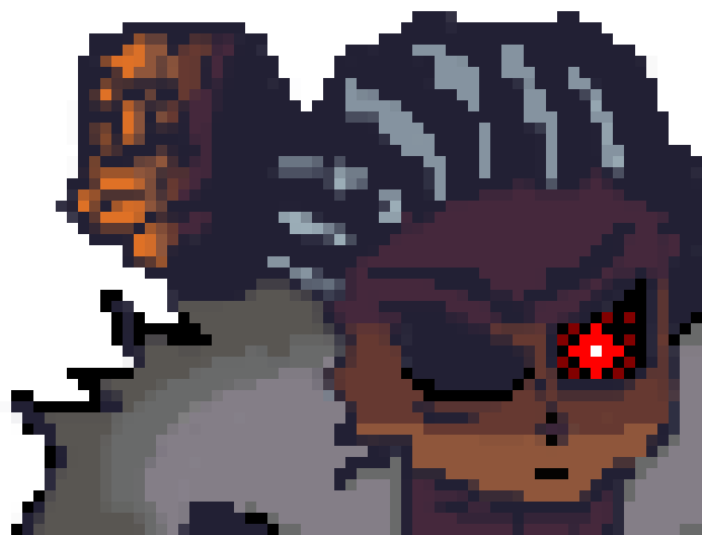 [e27272] *Jumps off the final building getting super close to traffic until he lands on a blaster and flys to the sunset*