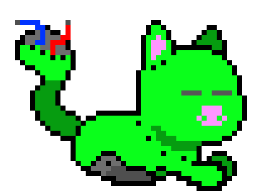 [fd7931] (Jumps on head and lays on her head)-Speck