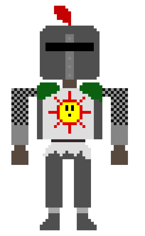 [2fcb16] Solaire: *The second maria steps in the blizzard starts* Told ya. *He starts to make a bonfire*