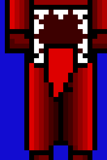 [acbc50] Open suit red cock -Adam