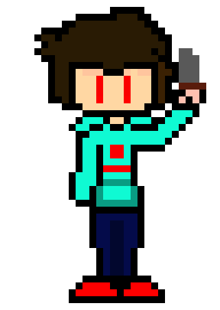 [9664c4] Undertale Sprite (Bradley)bad time