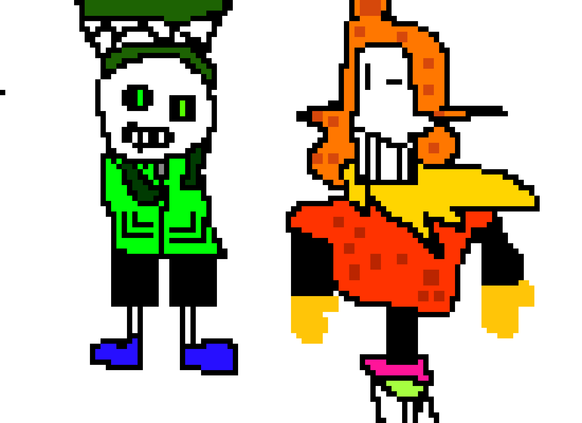 [9664c4] ( FINISHED) Dinotale Sans and Papyrus - UndertaleMan