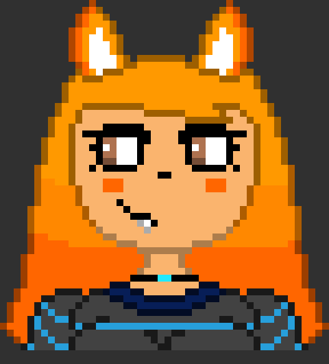 [4fbda4] touches eve's tail) ha ha i touched your tail:3- Evan