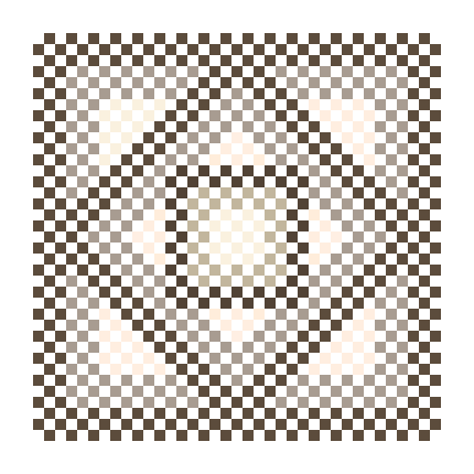 [fecb44] kaleidoscope granny square