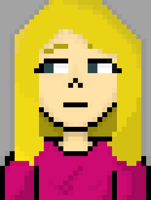 [90896a] *She finally sits down on her bed, having been standing the whole time, not sure what to say anymore.*