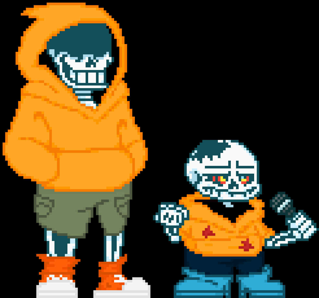 [11a9d7] -looks at them beating up blue- -Dusttrust sans (Deteriorate)