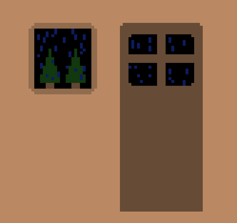 [25d002] *Odst hides* . . . . *Theres a knock on the door* . . . . ! *He tries to silently breathe*