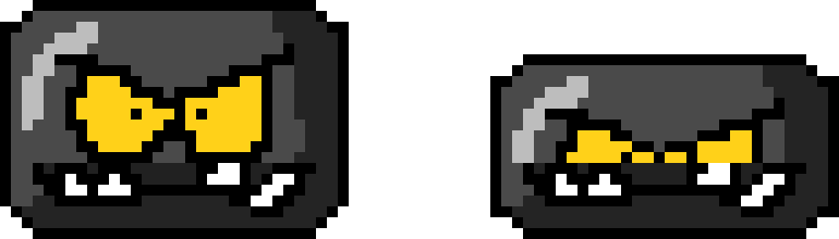 [c7c89d] Red Ball Enemy Pixelated Sprites Die