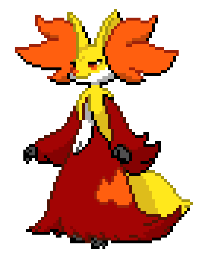 [370131] Delphox Art