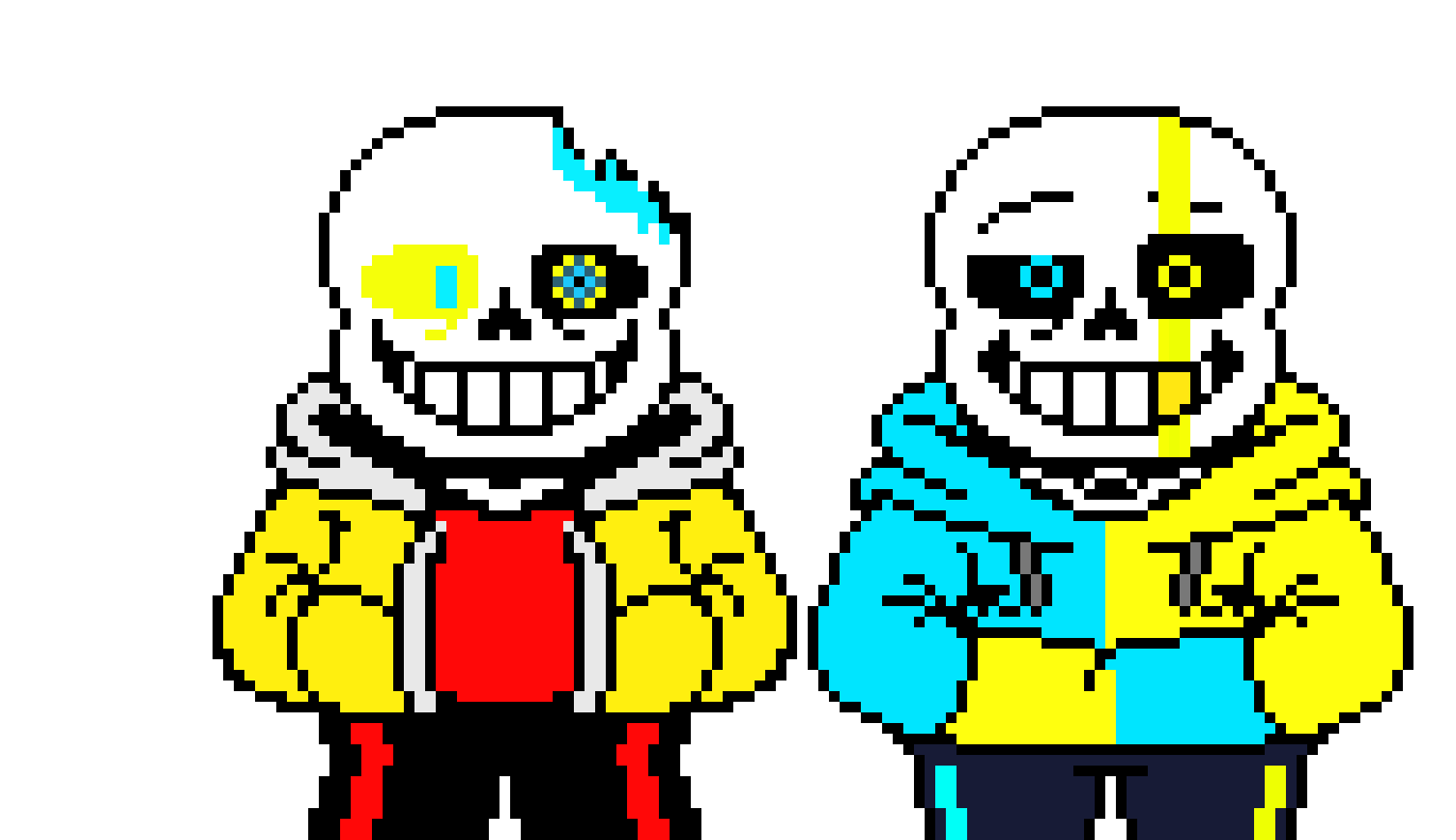 [a82578] RUL!horror sans and RUL! swap swap sans (Re-Universe Lightning!)