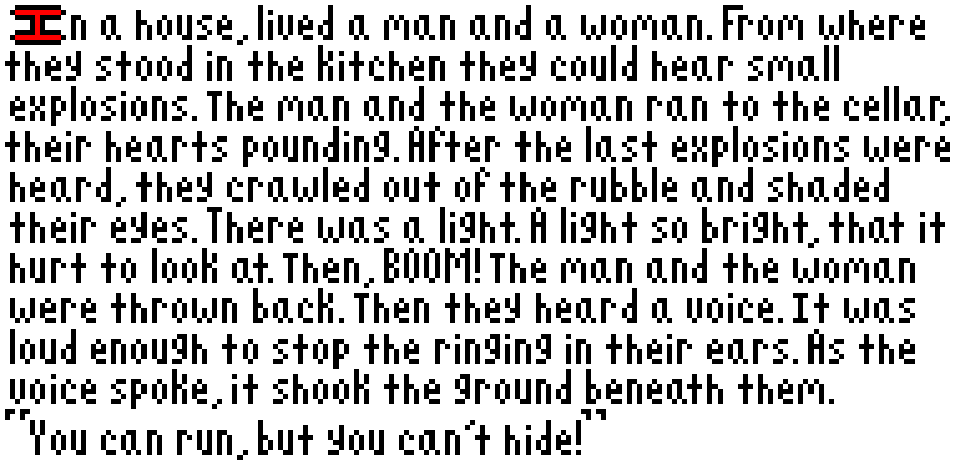 [9664c4] 'The End' ~{A Story By: WhiteWhiskWing}~