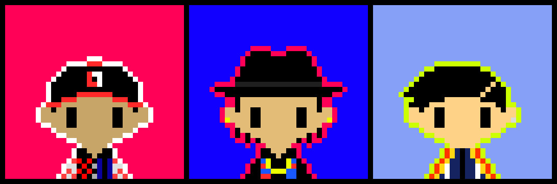 [368405] Few Boys (Pixel Peeps)