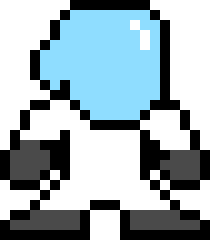 [9664c4] WhiteAstronautRight