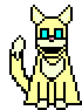 [376dfb] The cat is about the size of half the Core in undetale