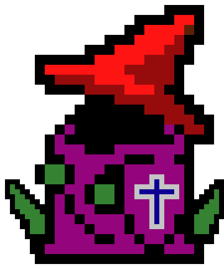 [0f4f9d] Eldritch Sage 8-bit blinking