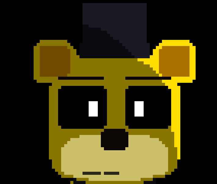 [b9de0d] *his head pops out of the rose* ... - golden freddy (dream bonnie