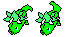 [9664c4] Shiny Back Sprite of Leaftops