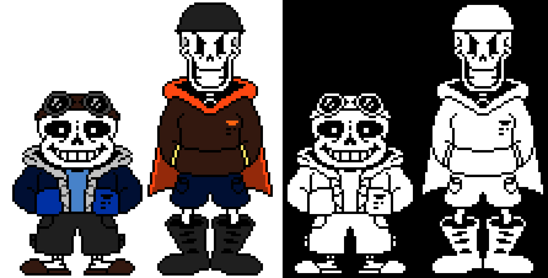[95be89] PeterPlay19 UnderTale Sans and Papyrus Final Sprite