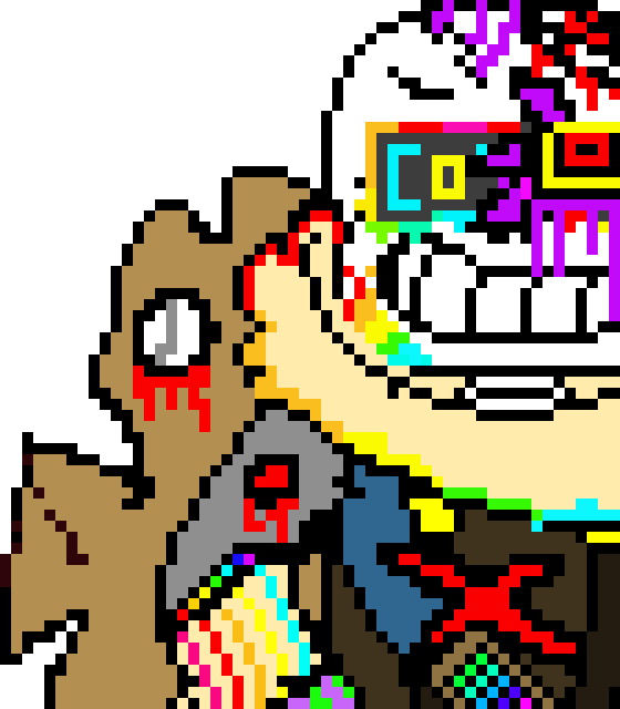 [8cd815] I got you a paintbrush which teleports you to ANY au you want (not just sans Aus) - Fresh!Ink