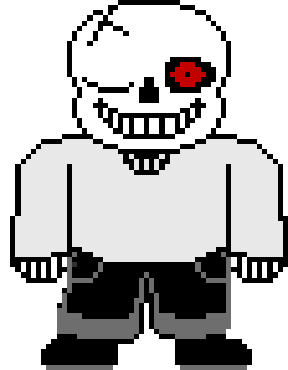[9664c4] HardTale Sans without his jacket V6