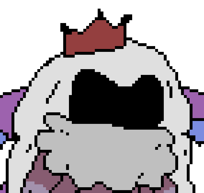 [a2471d] *https://www.youtube.com/watch?v=IGGctcYquyk begins to play. No looping. Once the song ends, the effects will end.* YOU'RE FINISHED. [Special Move] *she fires a laser from her face. it goes through a ton of portals, until it hits all 3 targets, dealing severe damage and buffing the party's M.DEF until the song ends.*