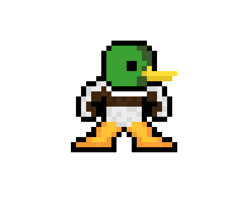 [9664c4] pixel mallard