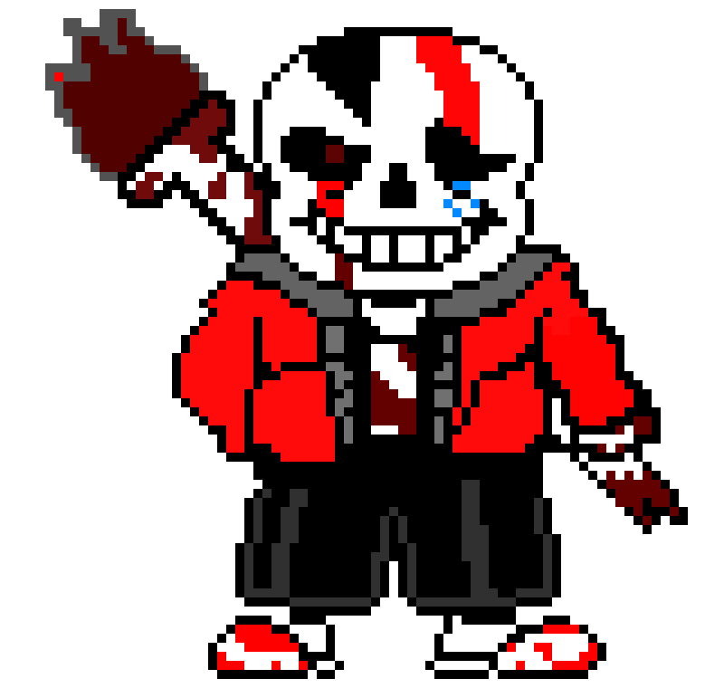 [9664c4] UNDERDEATH SANS DISBELIEF SPRITE