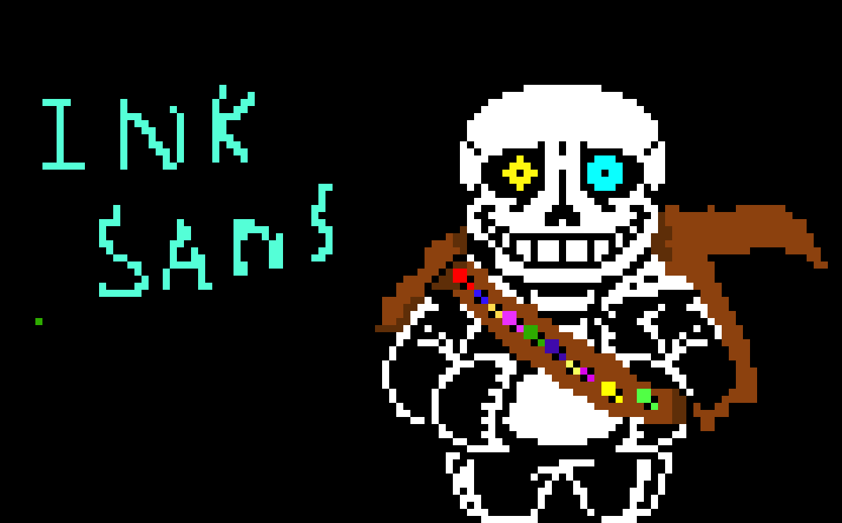 [b3abcd] undertale ink sans - Sans sprite