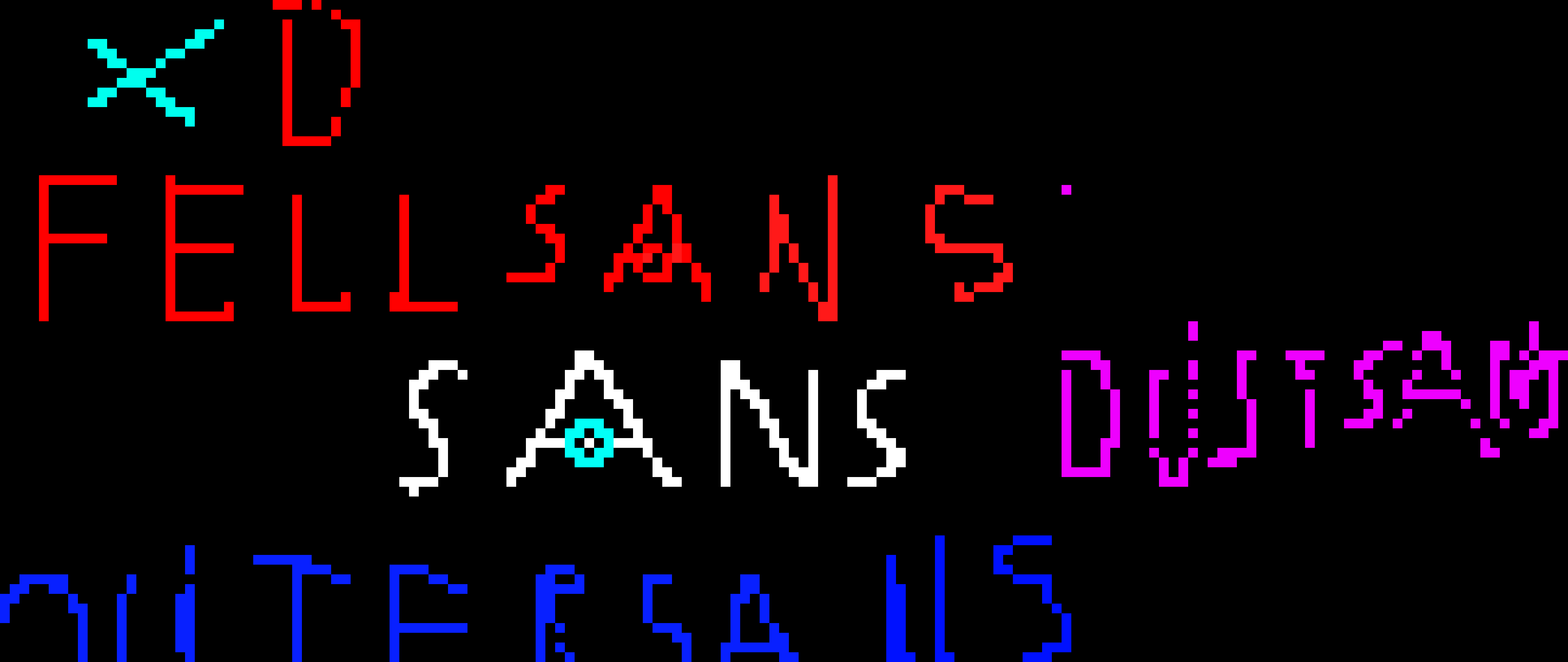 [bc7eff] Text Sans aus