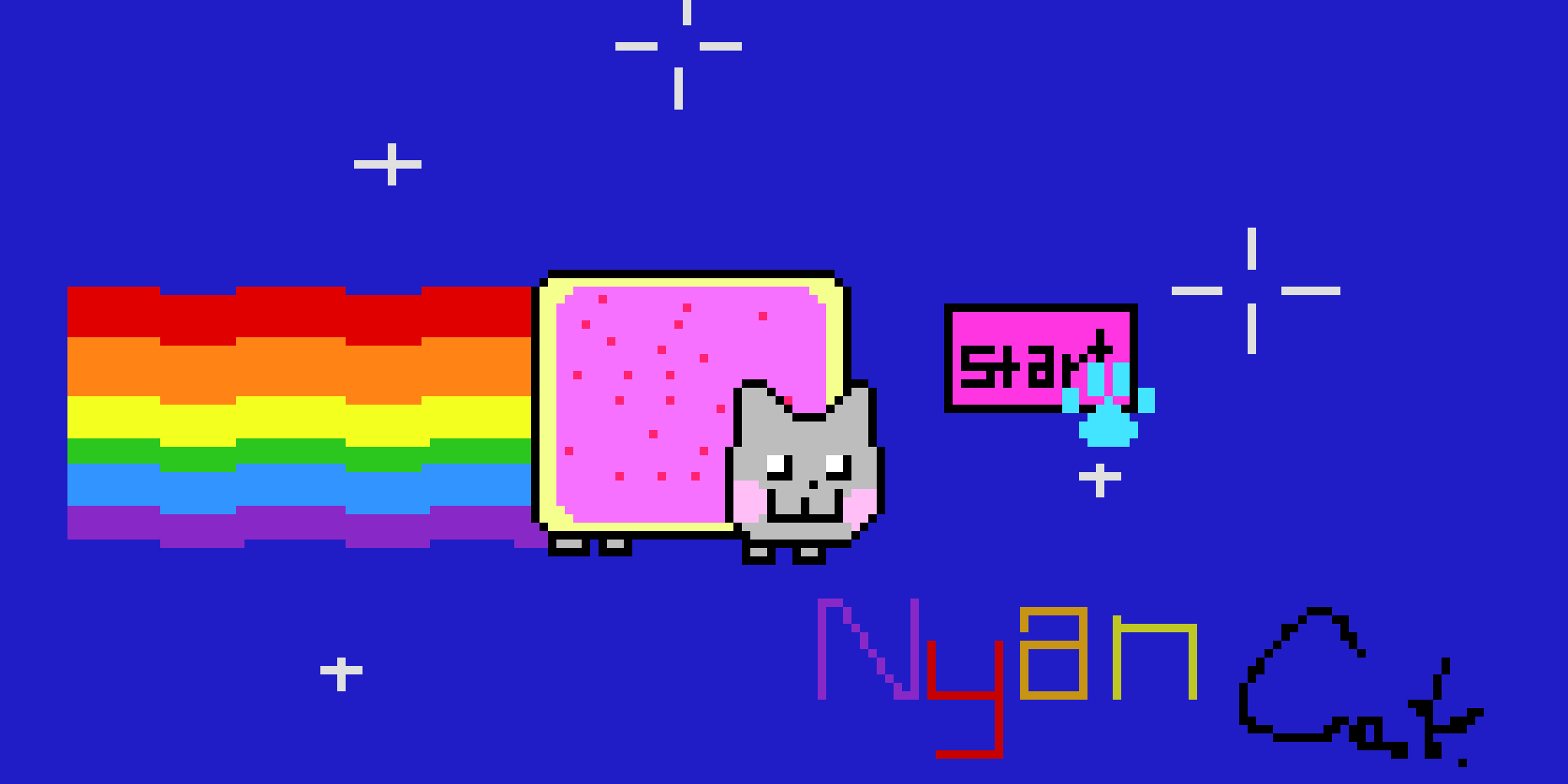 [9664c4] Nyan Cat - The control of Tarts
