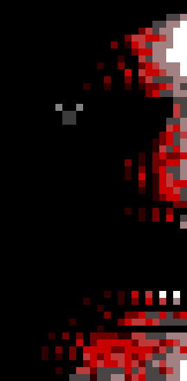 [e068e4] *A fly climbs out of the right socket and drifts away*